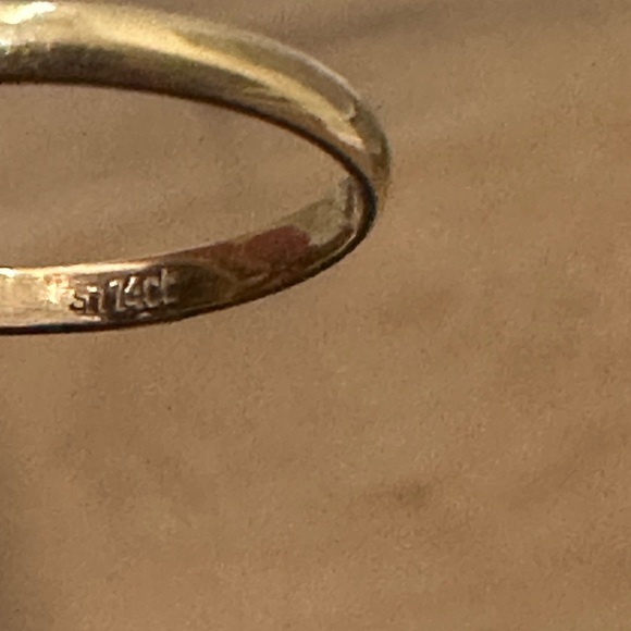 💎Antique 💎Bohemian Garnet Ring 14k - Picture 8 of 8